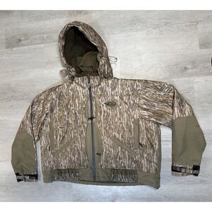 Drake Guardian Elite Series Flooded Timber Jacket Mens Size XL Bottomland Camo